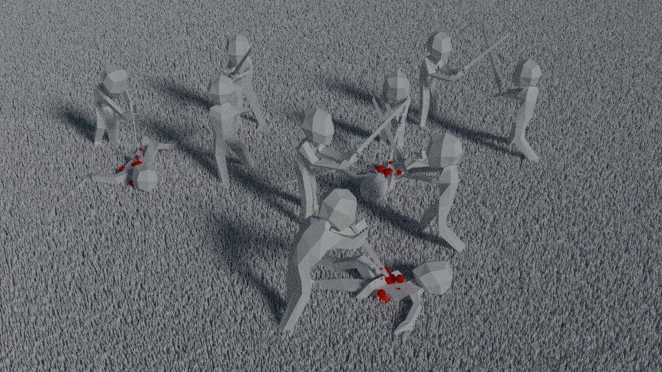 The Grey Battle (Low-Poly) preview image 1